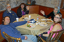 Community Celebration at the Stonehouse, Nevada City, California.